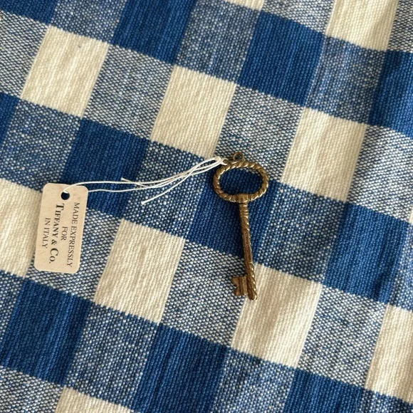 Tiffany & Co. Silver Key Pendant - Picture 4 of 4